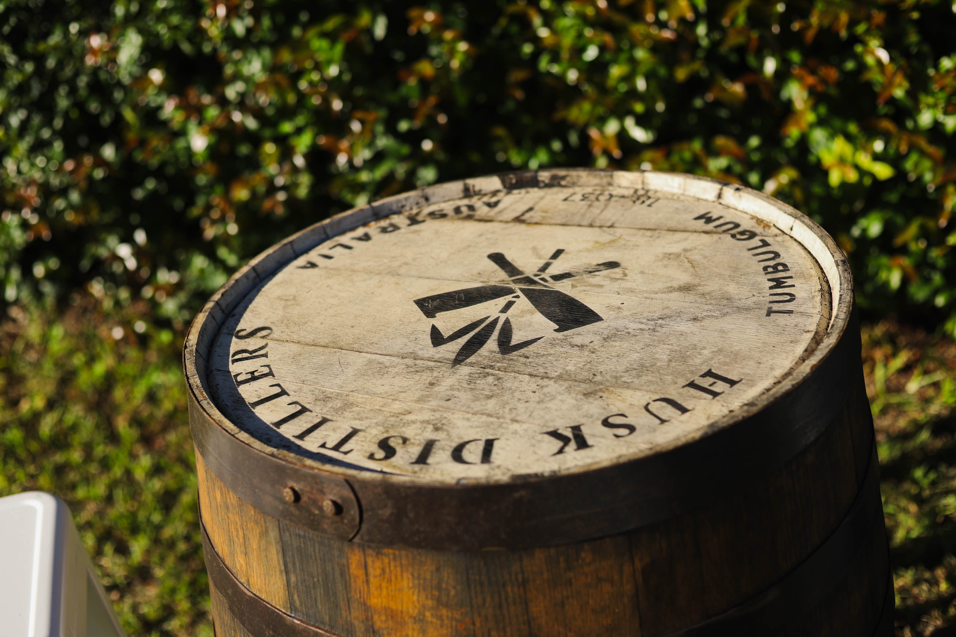 Rum Barrel and Barstool Package